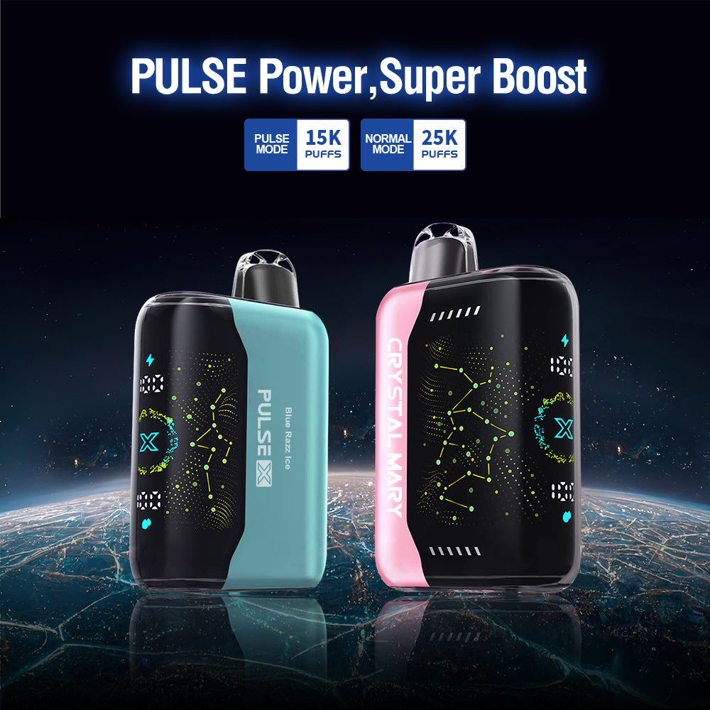 CRYSTAL MARY PULSE X | 30,000 PUFFS CRYSTAL MARY PULSE X | 30,000 PUFFS