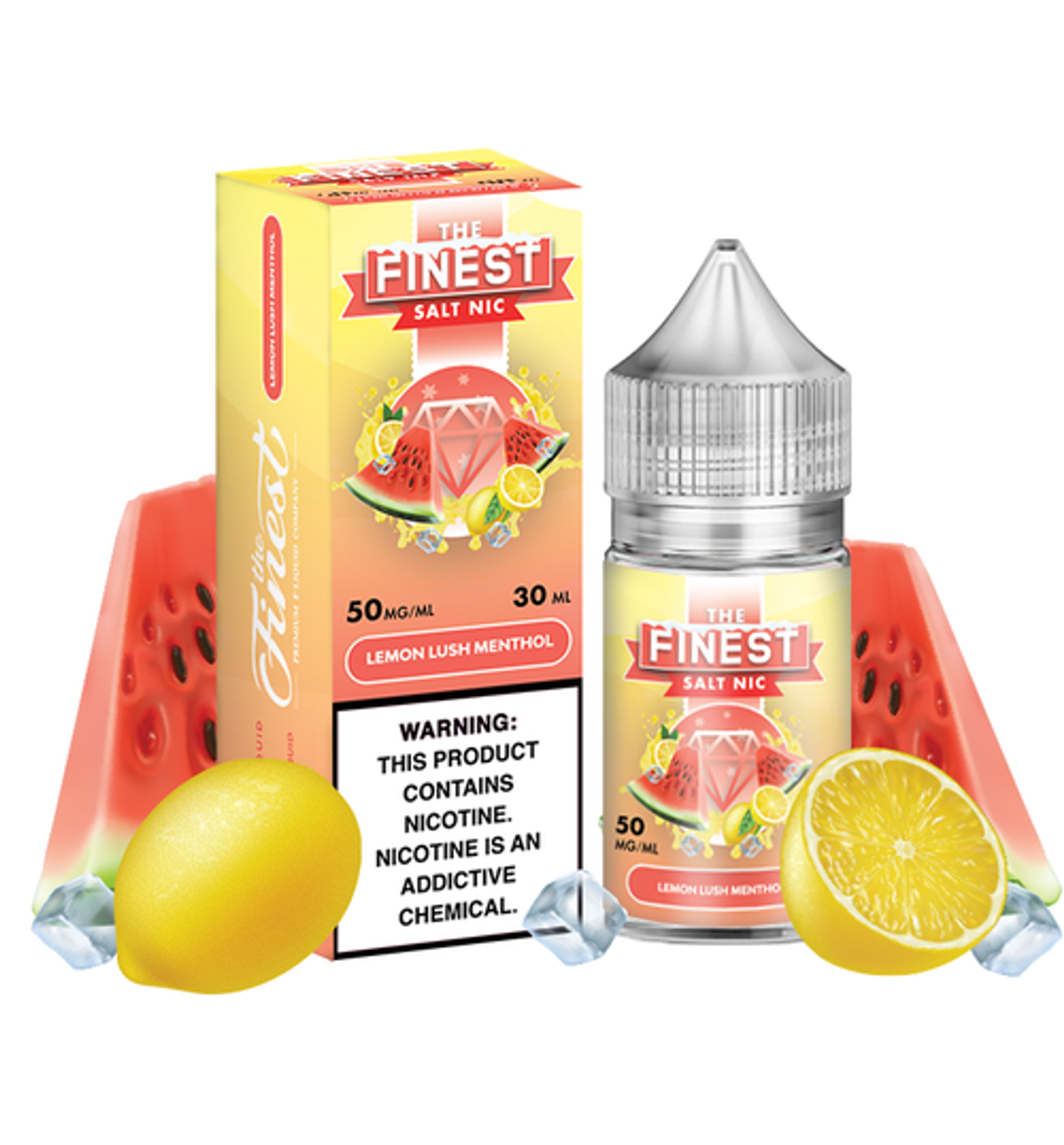 lemon lush vape juice THE FINEST SALTNIC SERIES - LEMON LUSH MENTHOL | 30ml eJuice