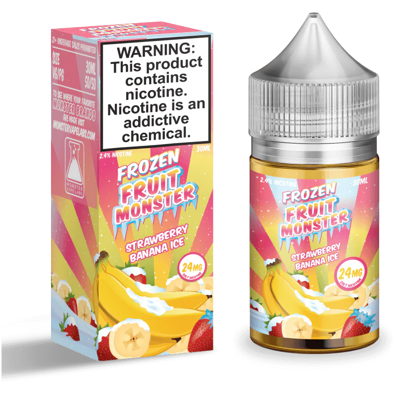 FRUIT MONSTER SALT - STRAWBERRY BANANA ICE | 30ml