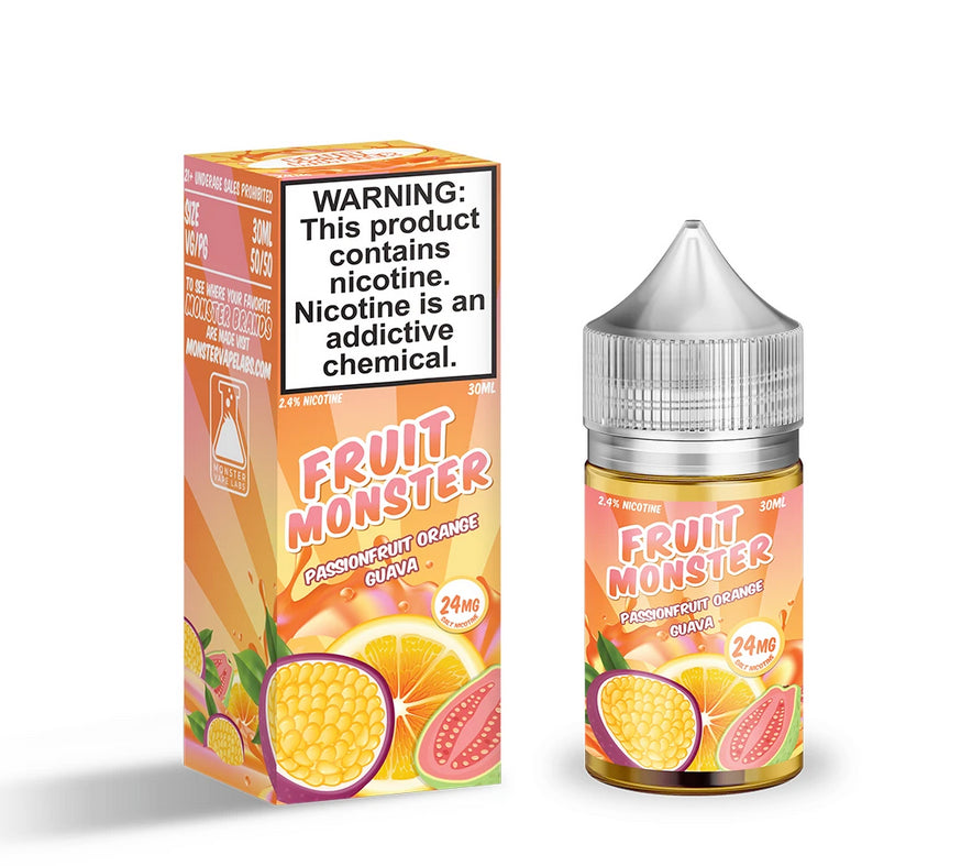 FRUIT MONSTER SALT - PASSIONFRUIT ORANGE GUAVA | 30ml