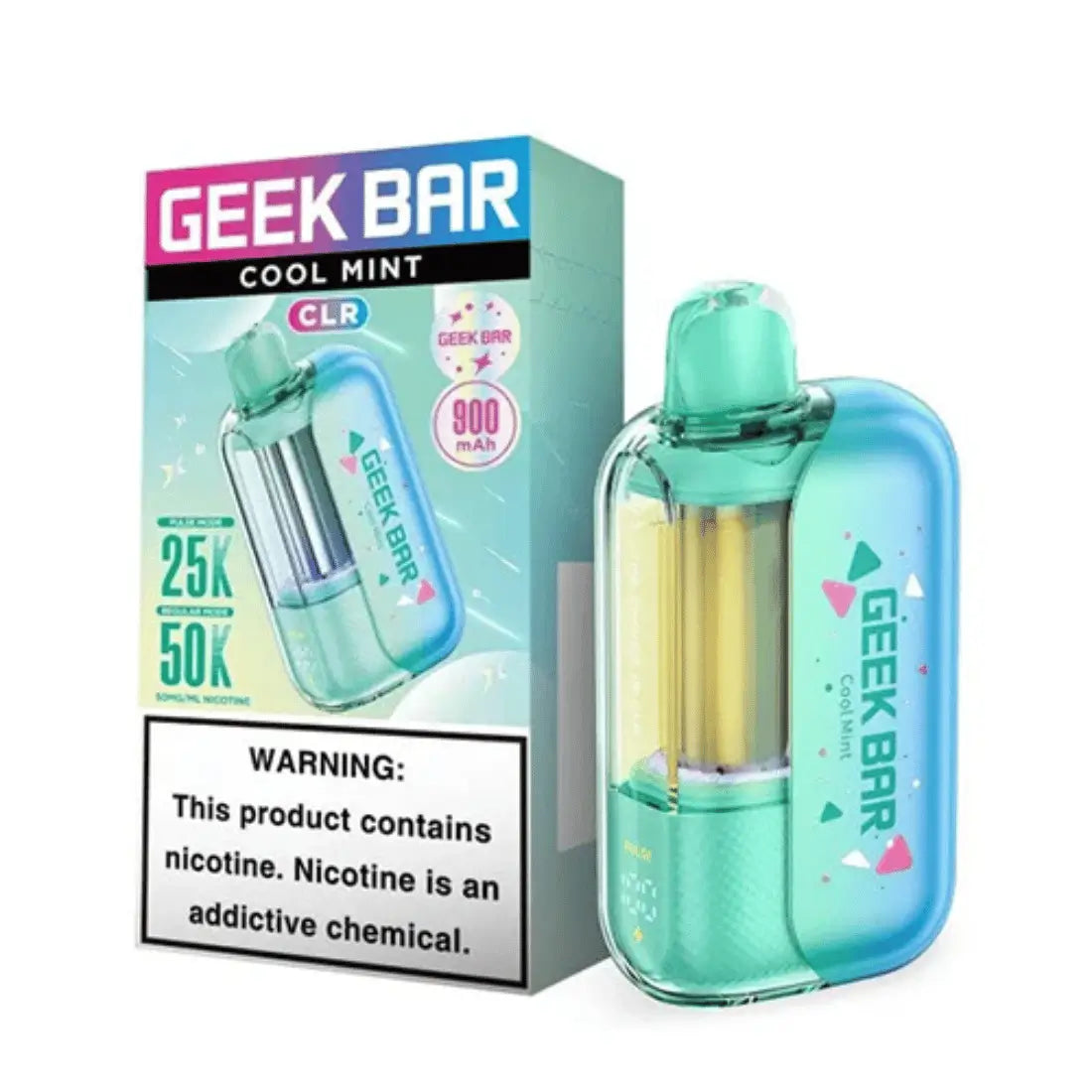 GEEK BAR CLR | UP TO 50K PUFFS (NEW!!!)