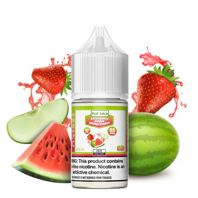 POD JUICE - STRAWBERRY APPLE WATERMELON ICE | 100ml (FREEBASE)