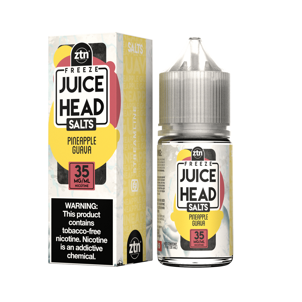 JUICE HEAD SALTS - PINEAPPLE GUAVA ICE | 30ml