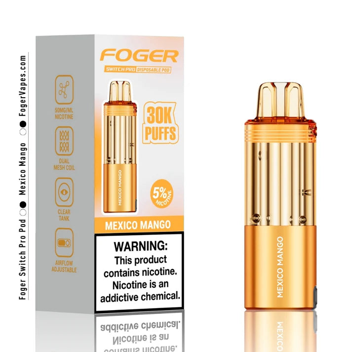 FOGER (POD ONLY BATTERY NEEDED) | UP TO 30,000 PUFFS FOGER (POD ONLY BATTERY NEEDED) | UP TO 30,000 PUFFS