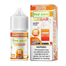 POD JUICE SALT - STRAWBERRY ORANGE POP ICE 30ML