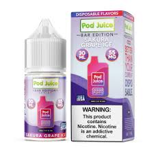 POD JUICE SALT - SAKURA GRAPE ICE | 30ML