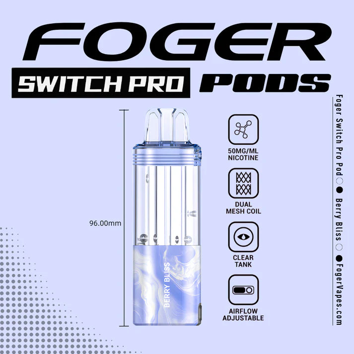 FOGER (POD ONLY BATTERY NEEDED) | UP TO 30,000 PUFFS FOGER (POD ONLY BATTERY NEEDED) | UP TO 30,000 PUFFS