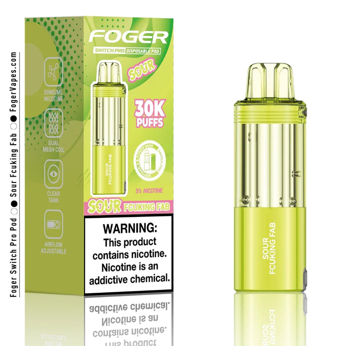 Foger Pod Battery Foger Switch Pro 30,000 Puff Disposable Pod Foger Pod Battery Foger Switch Pro 30,000 Puff Disposable Pod