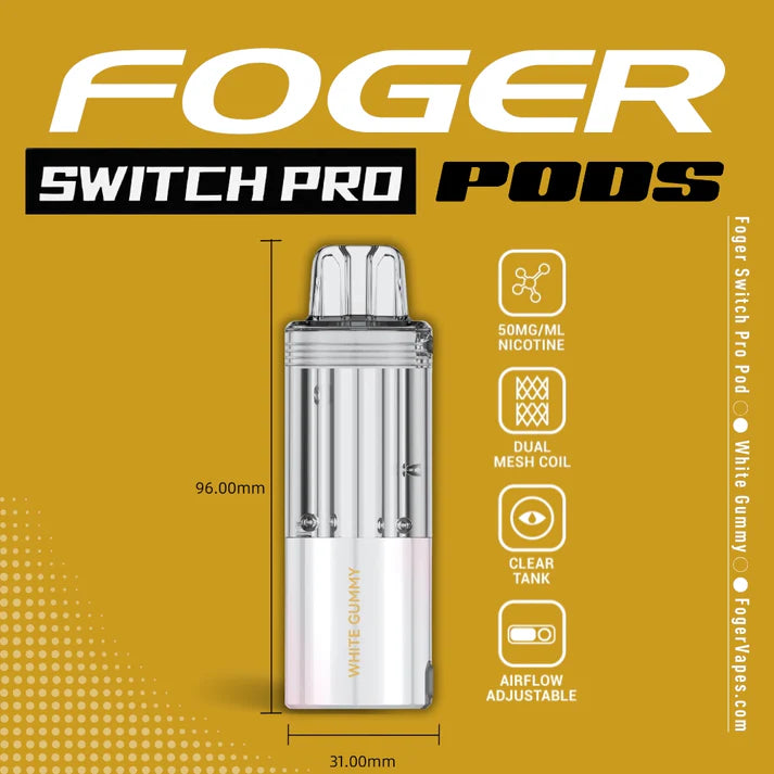 Foger Pod Refill FOGER (POD ONLY BATTERY NEEDED) Foger Pod Refill FOGER (POD ONLY BATTERY NEEDED)