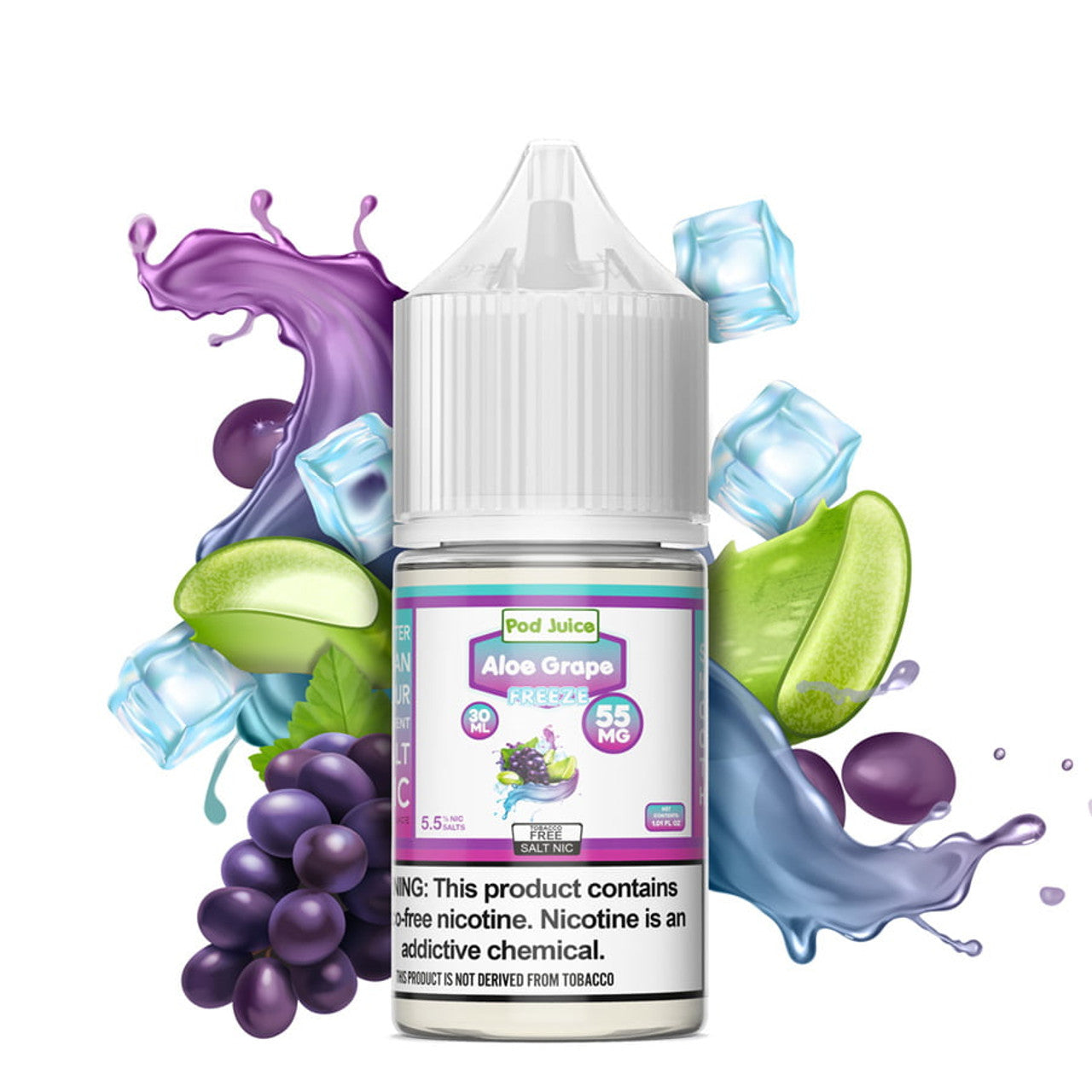 POD JUICE - ALOE GRAPE FREEZE | SALT NIC 30ml