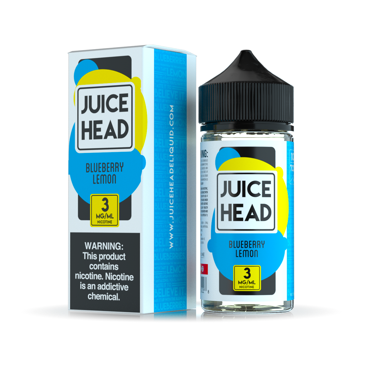 JUICE HEAD - BLUEBERRY LEMON | 100ml