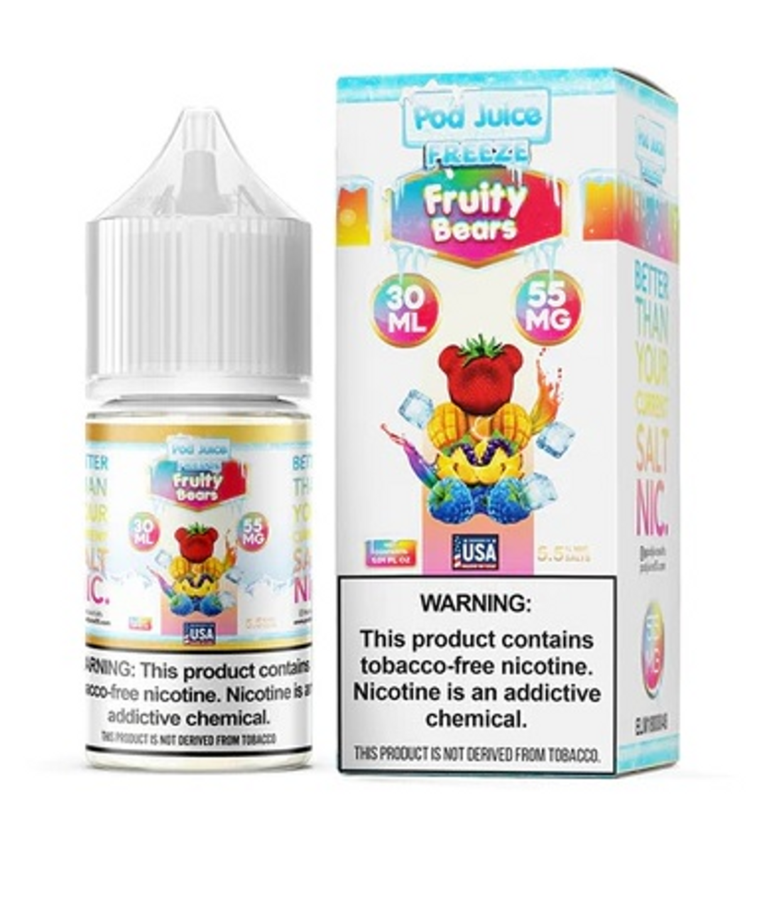 POD JUICE - FRUITY BEARS FREEZE | SALT NIC 30ml