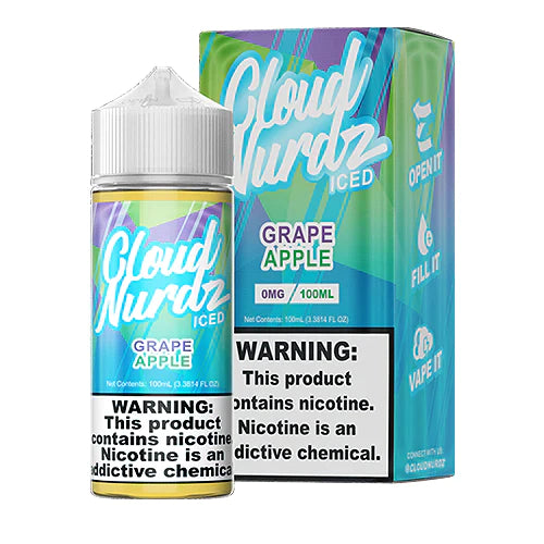 CLOUD NURDZ ICED - GRAPE APPLE | 100ml