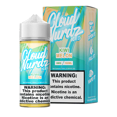 CLOUD NURDZ 100ML -KIWI MELON ICE