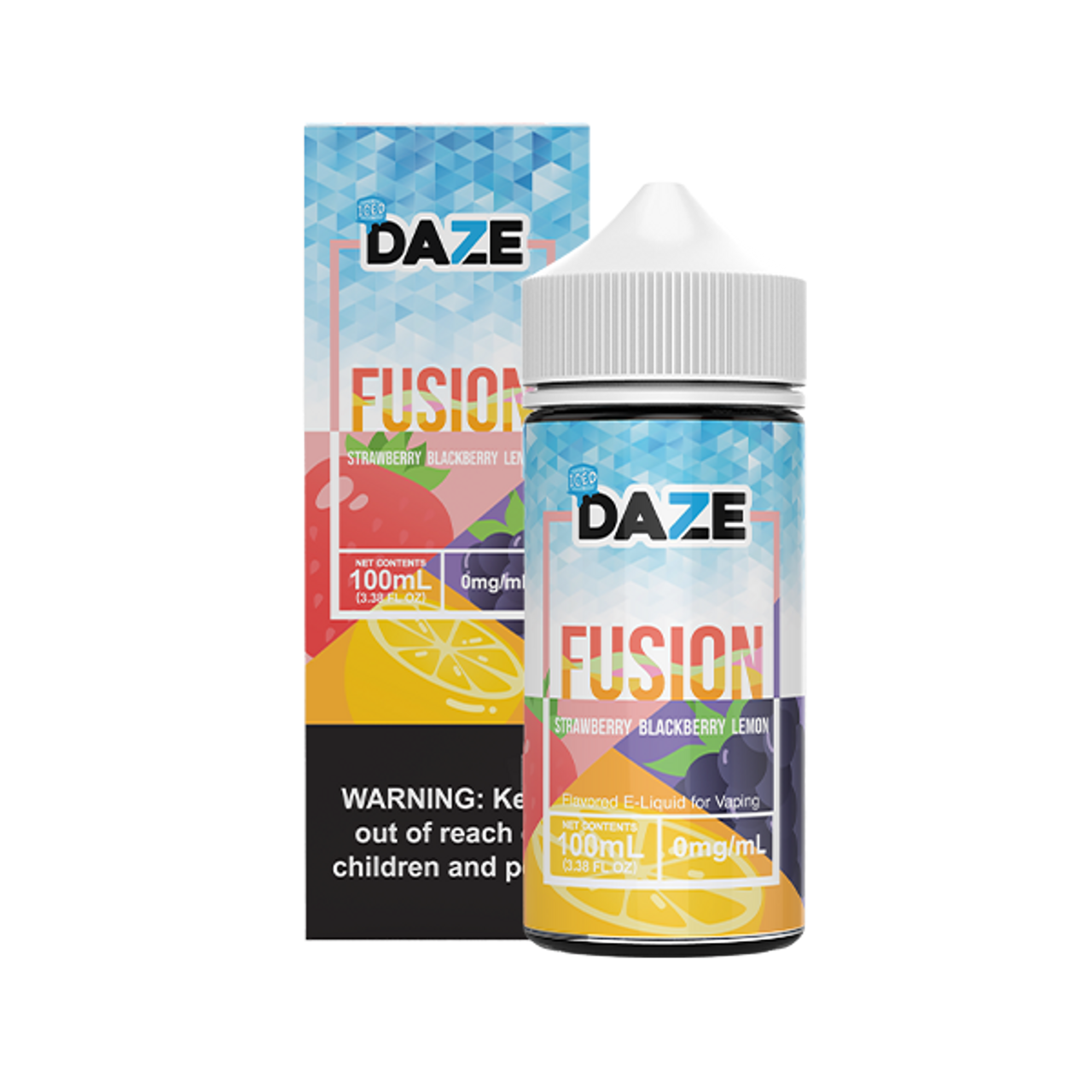 DAZE FUSION - STRAWBERRY BLACKBERRY LEMON | 100ml