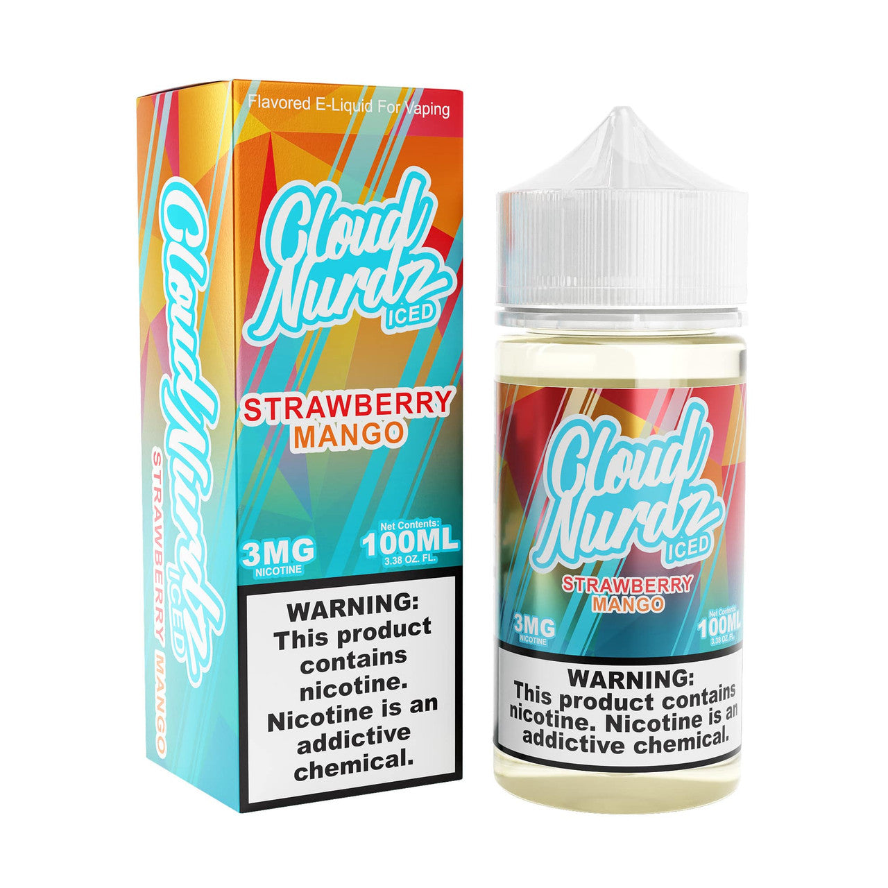 CLOUD NURDZ ICED - STRAWBERRY MANGO | 100ml