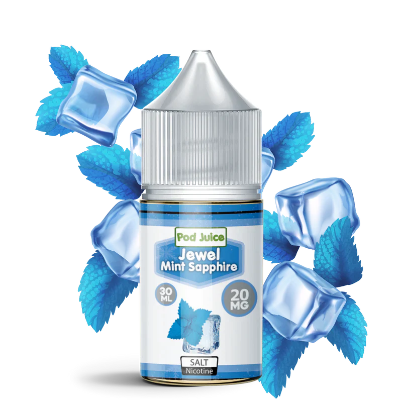 POD JUICE - JEWEL MINT SAPPHIRE  | SALT NIC 30ml