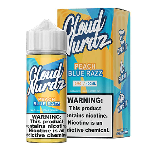 CLOUD NURDZ - PEACH BLUE RAZZ | 100ml