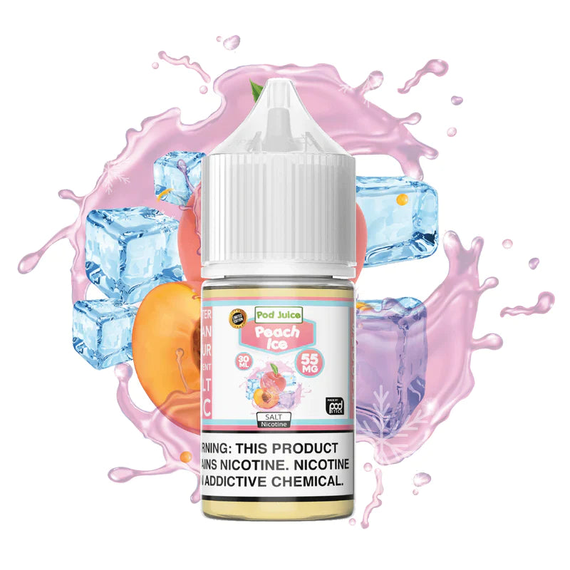 POD JUICE - PEACH ICE | SALT NIC 30ml