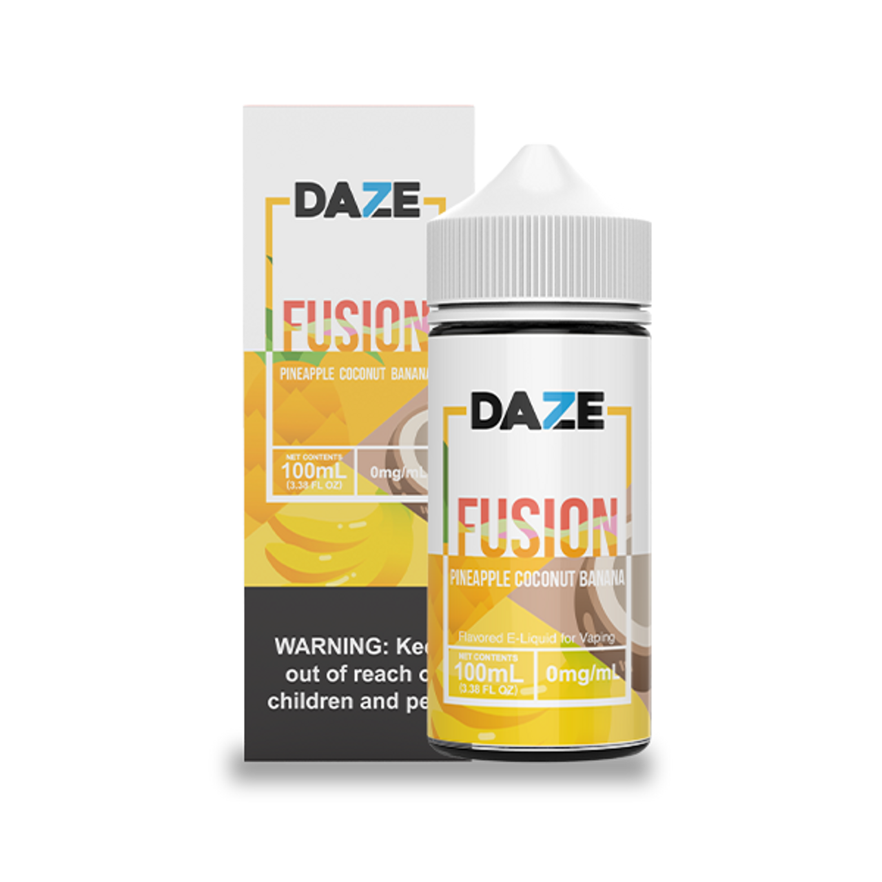 DAZE FUSION - PINEAPPLE COCONUT BANANA  | 100ml