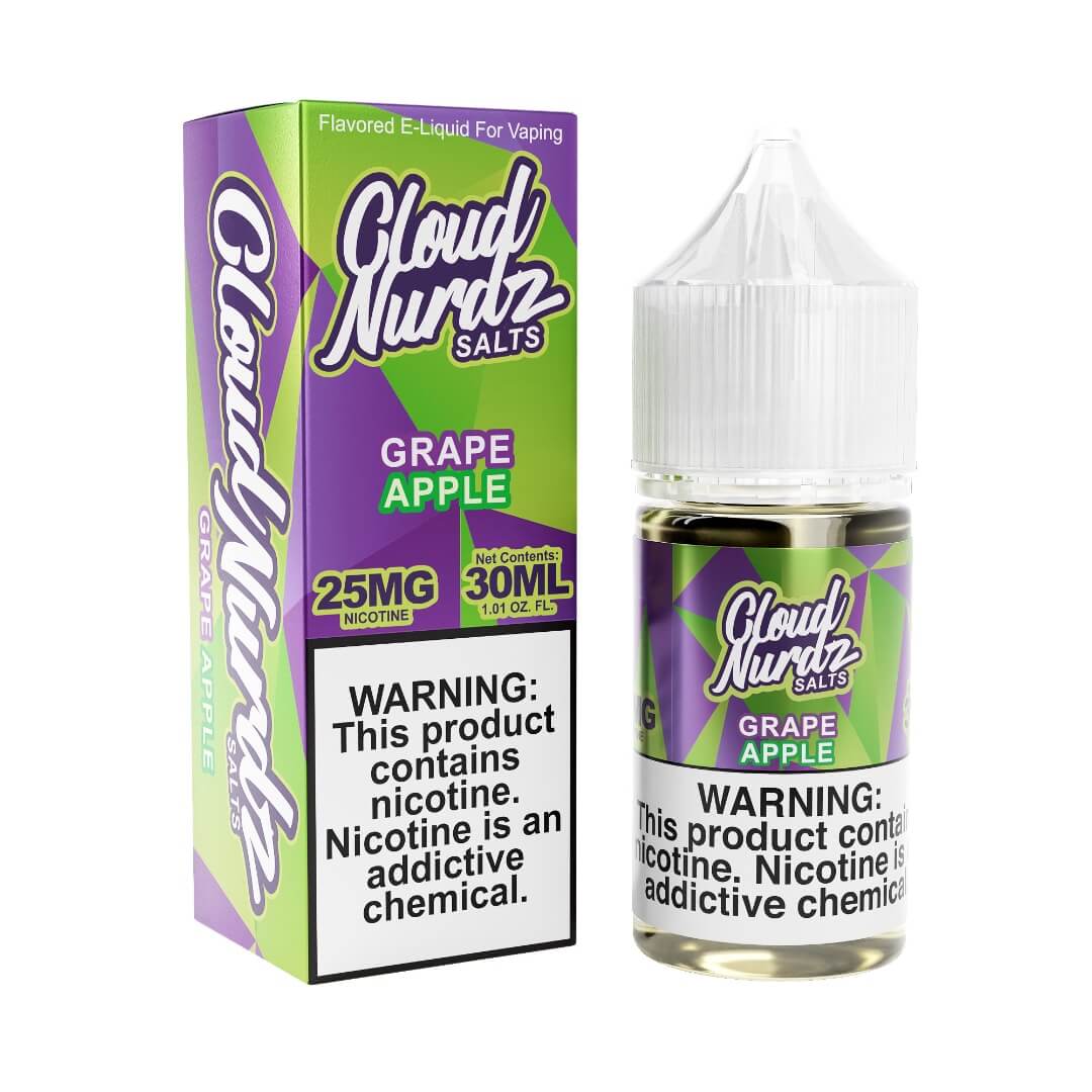 CLOUD NURDZ SALTS - GRAPE APPLE | 30ml