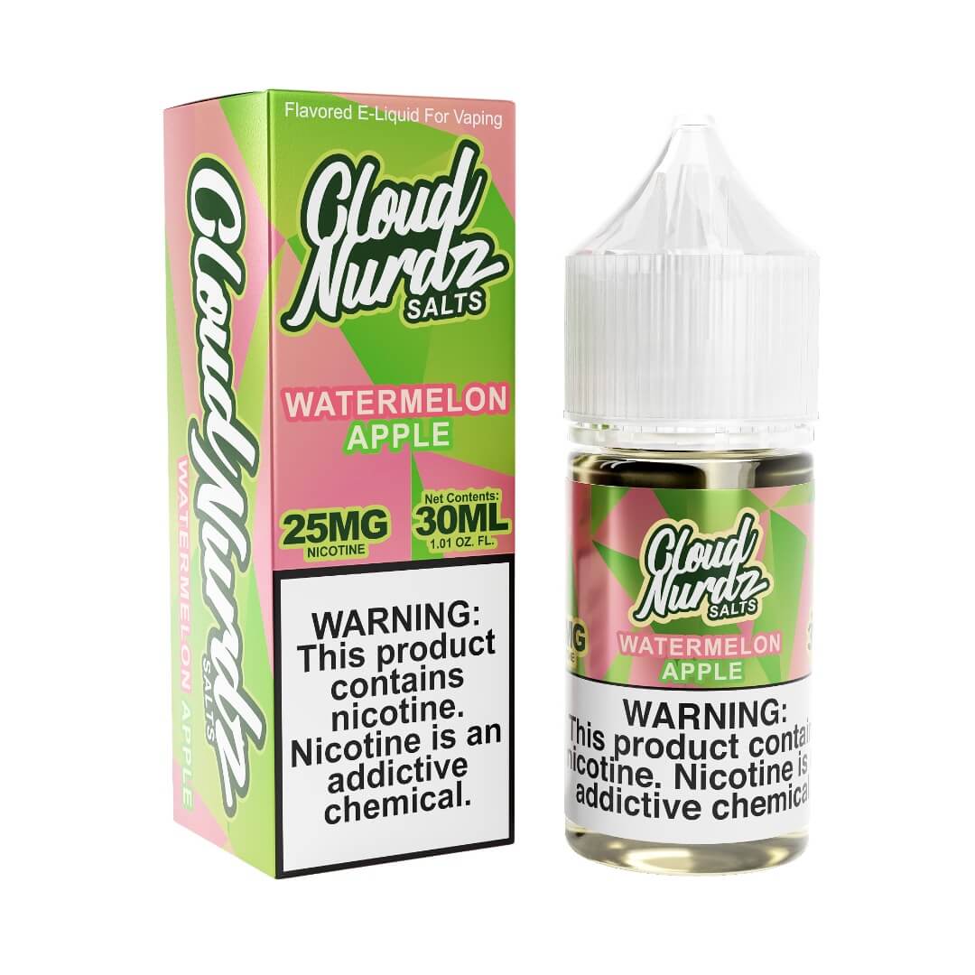 CLOUD NURDZ SALTS - WATERMELON APPLE | 30ml