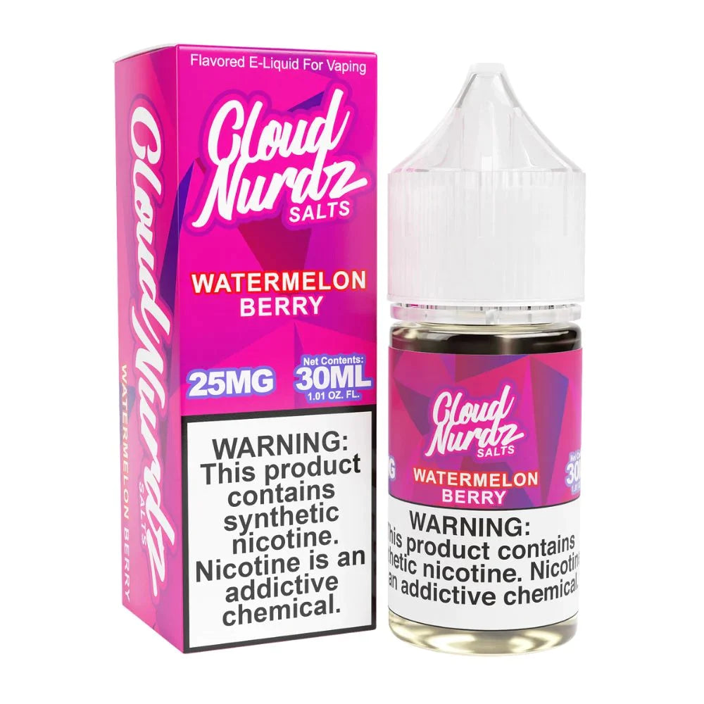 CLOUD NURDZ SALTS - WATERMELON BERRY | 30ml