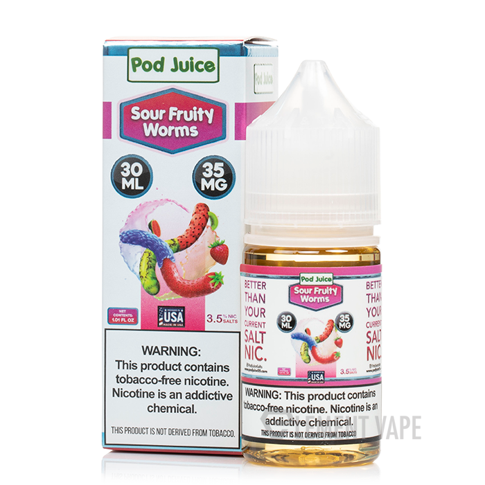 POD JUICE - SOUR FRUITY WORMS | SALT NIC 30ml