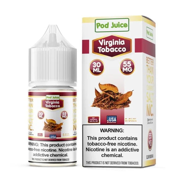 POD JUICE - VIRGINIA TOBACCO | SALT NIC 30ml