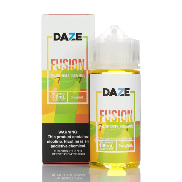 DAZE FUSION - YELLOW GREEN RED MANGO | 100ml